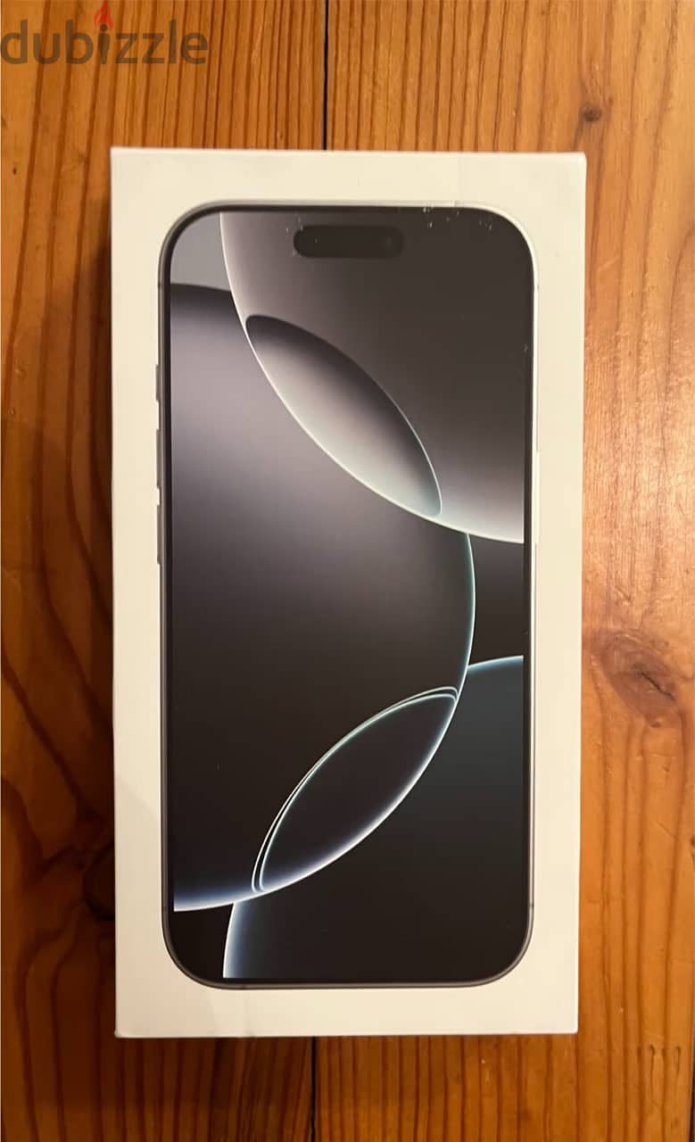 iPhone 16 pro white 256GB new 1