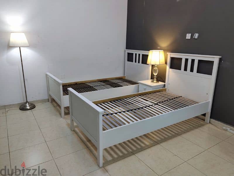 2 single bed with mattress for sale IKEA 2