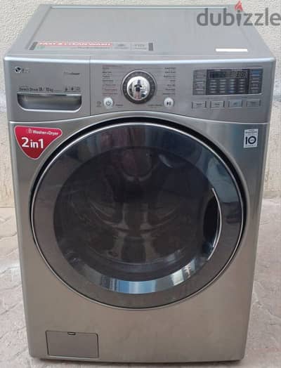 LG 18/10 KG AUTOMATIC WASHING MACHINE FOR SELL CALL ME 70577993