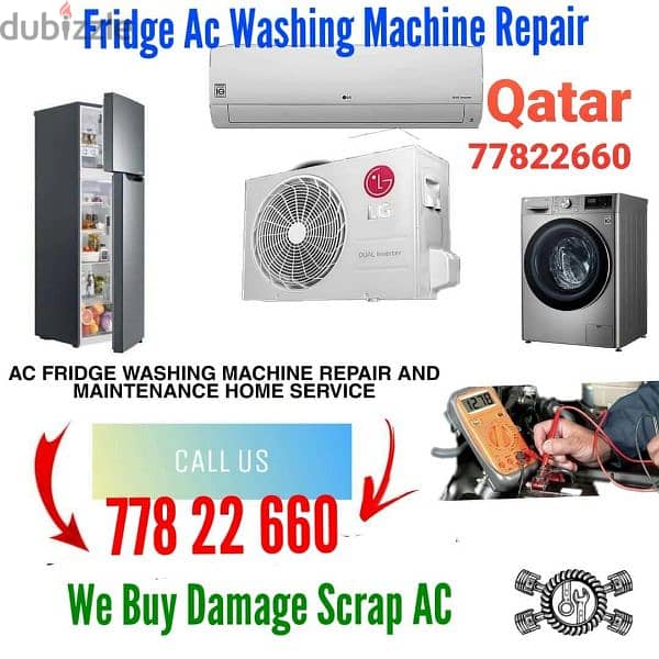 Washing Machine Ac Refrigerator  Repair 77822660 1