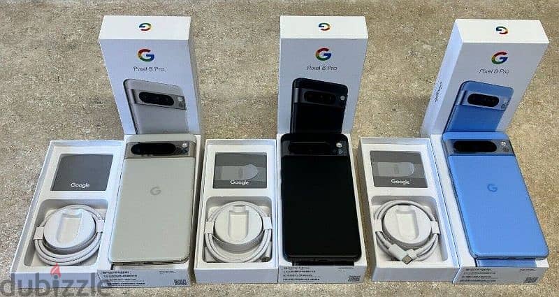 In-Box Google Pixel 8 Pro 5G 128GB Unlocked GSM CDMA Verizon T-Mobile 5