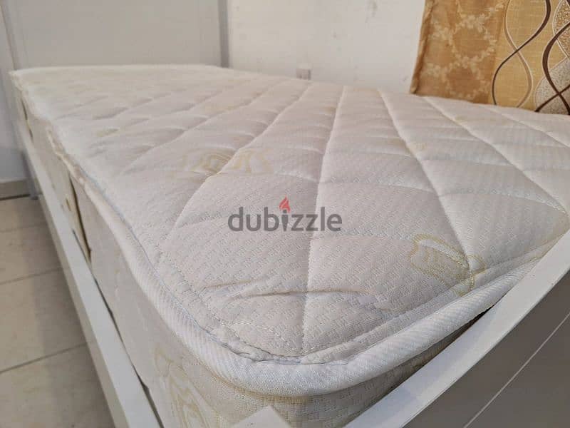 single bed with mattress for sale 1