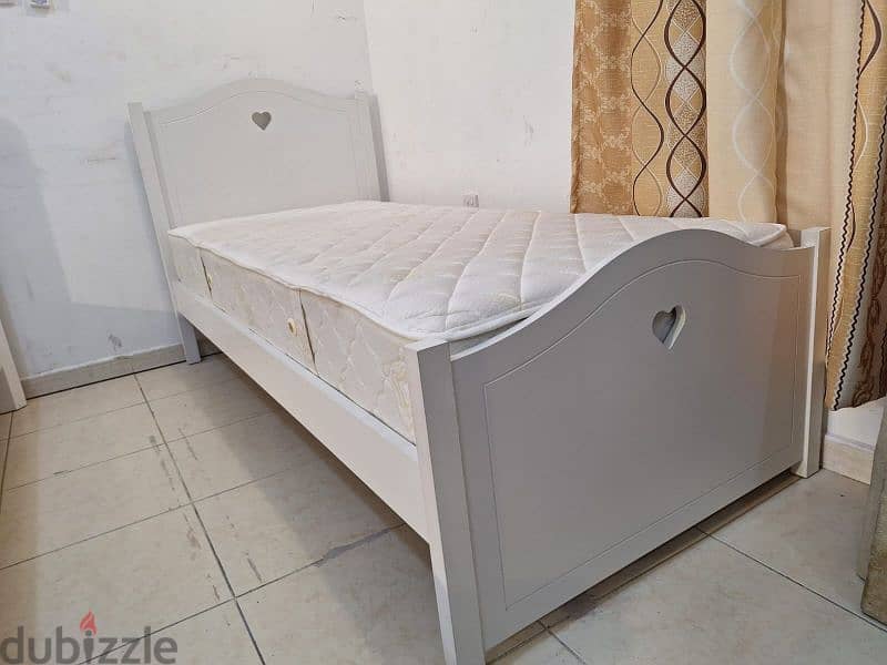 single bed with mattress for sale 3