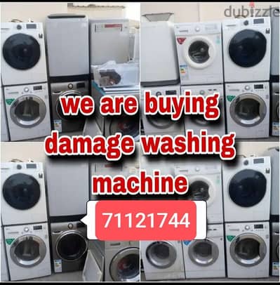 I Buy Damage Not Working Washing Machine