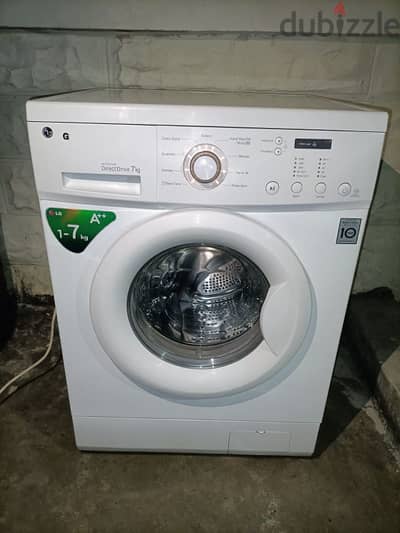 Lg 7 Kg Washing Machine For Sale