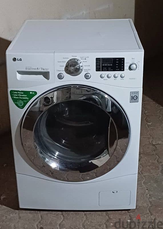 LG 8/5. KG WASHING MACHINE FOR SALE GOOD QUALITY CALL ME. 70697610 0