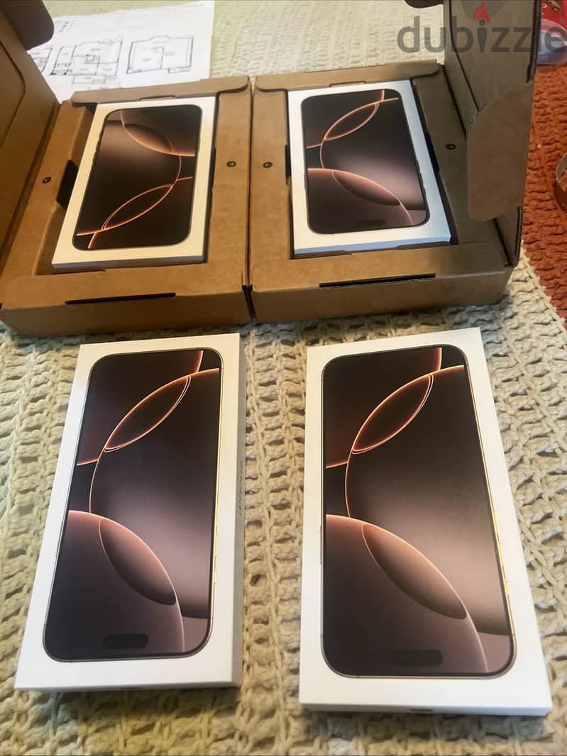 Apple iPhone 16 Pro Max 128 GB , 256 GB , 512 GB , 1 TB 1