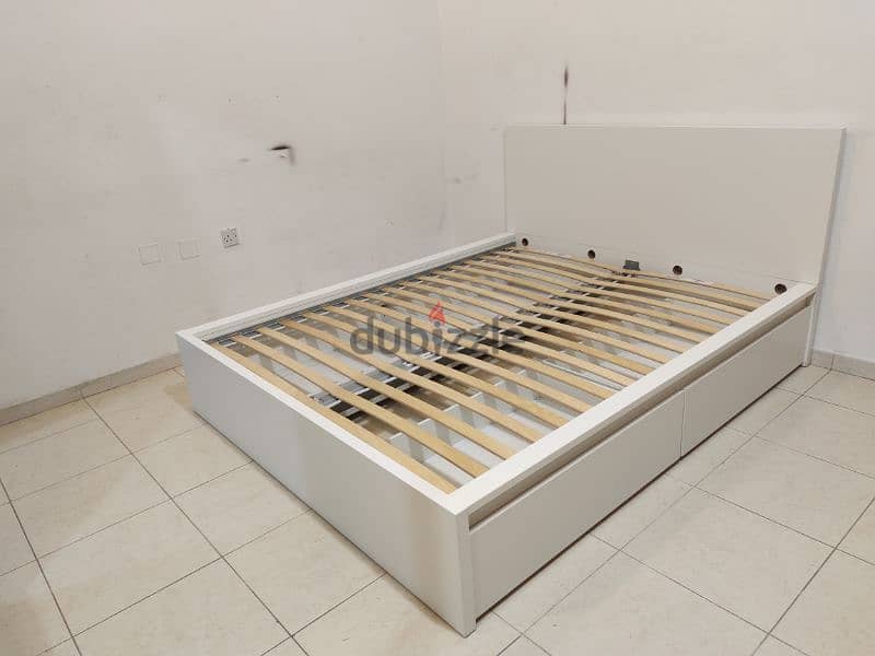 Queen size bed for sale IKEA 3