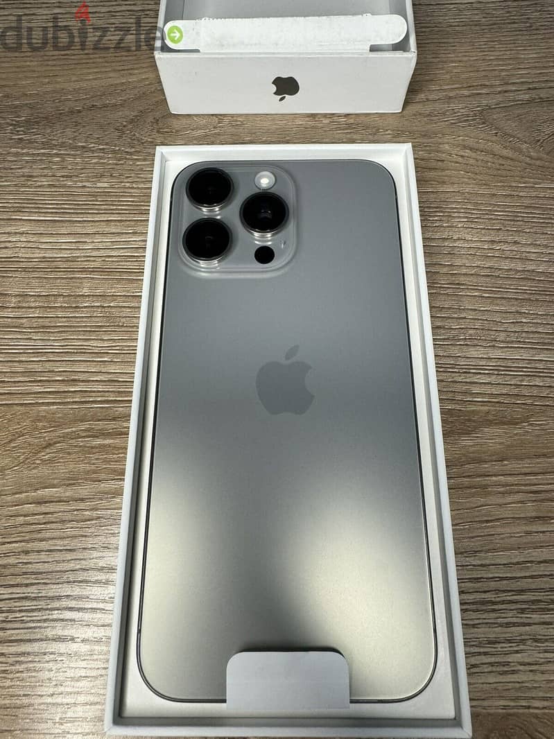 Apple iPhone 15 Pro Max -256 GB- Natural Titanium,BRAND NEW 0