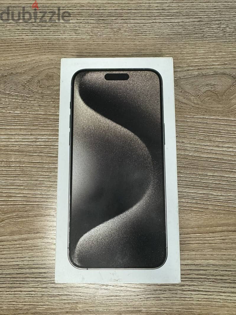 Apple iPhone 15 Pro Max -256 GB- Natural Titanium,BRAND NEW 1