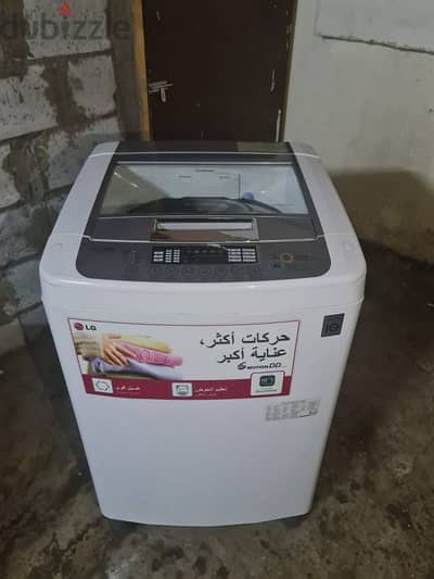 LG 12 KG WASHING MACHINE FOR SELL CALL ME 70577993