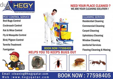 Best Cleaning & Pest Control Services In Doha Qatar