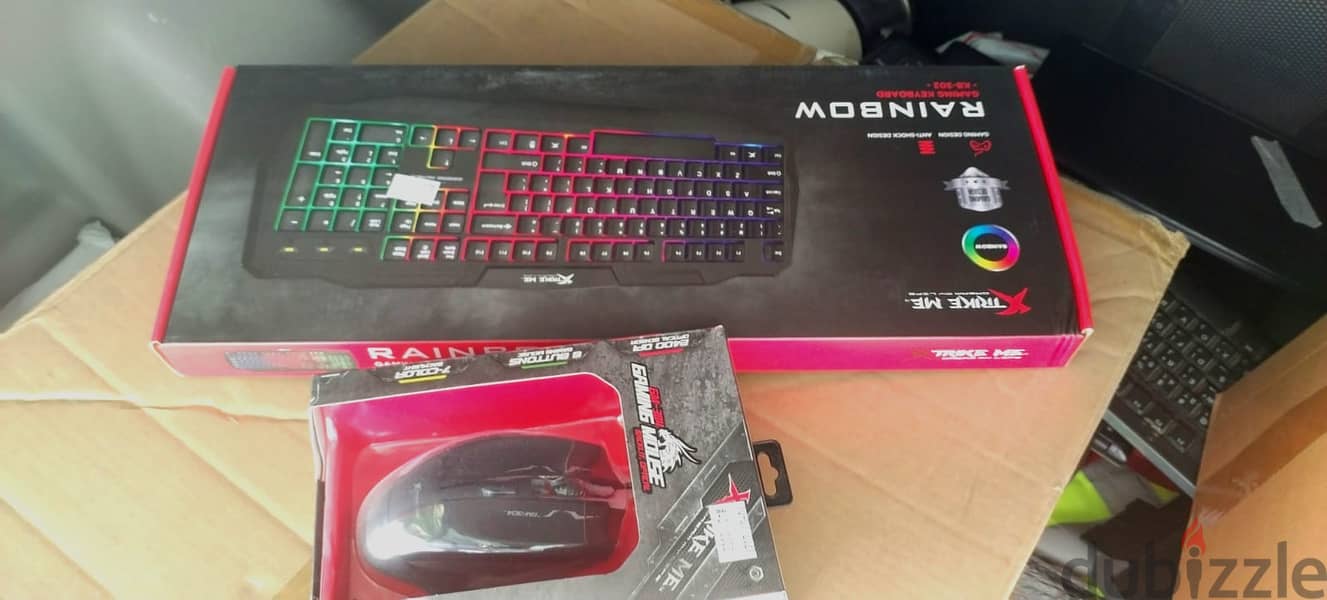 New gaming mouse & keyboard 0