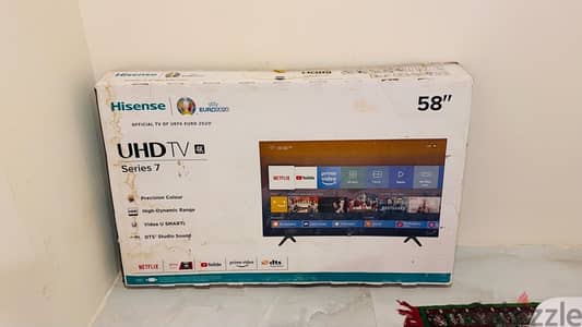 Hisense 58" 4K UHD Smart TV For Sale