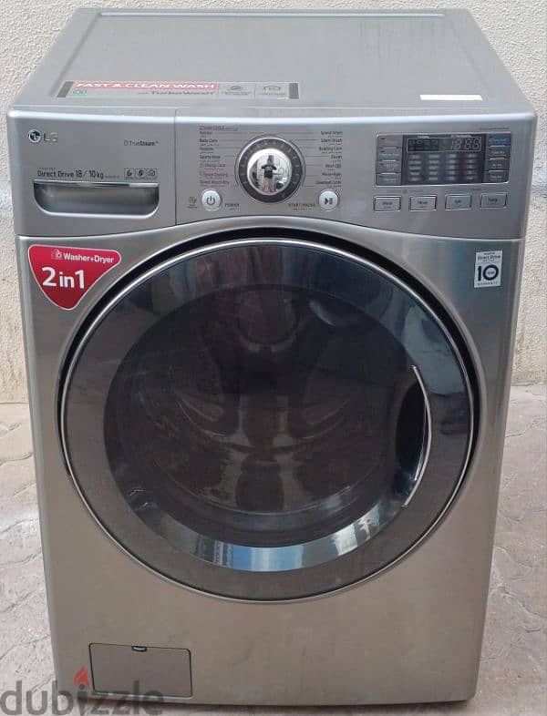 LG 18/10 KG WASHING MACHINE FOR SELL CALL ME 70577993 0