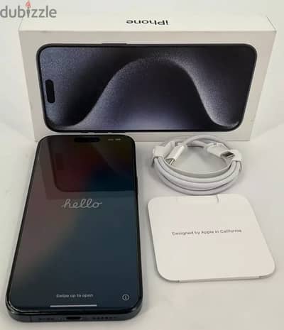 Sealed box iPhone 15 Pro Max WhatsApp Chat : +1 7144191773