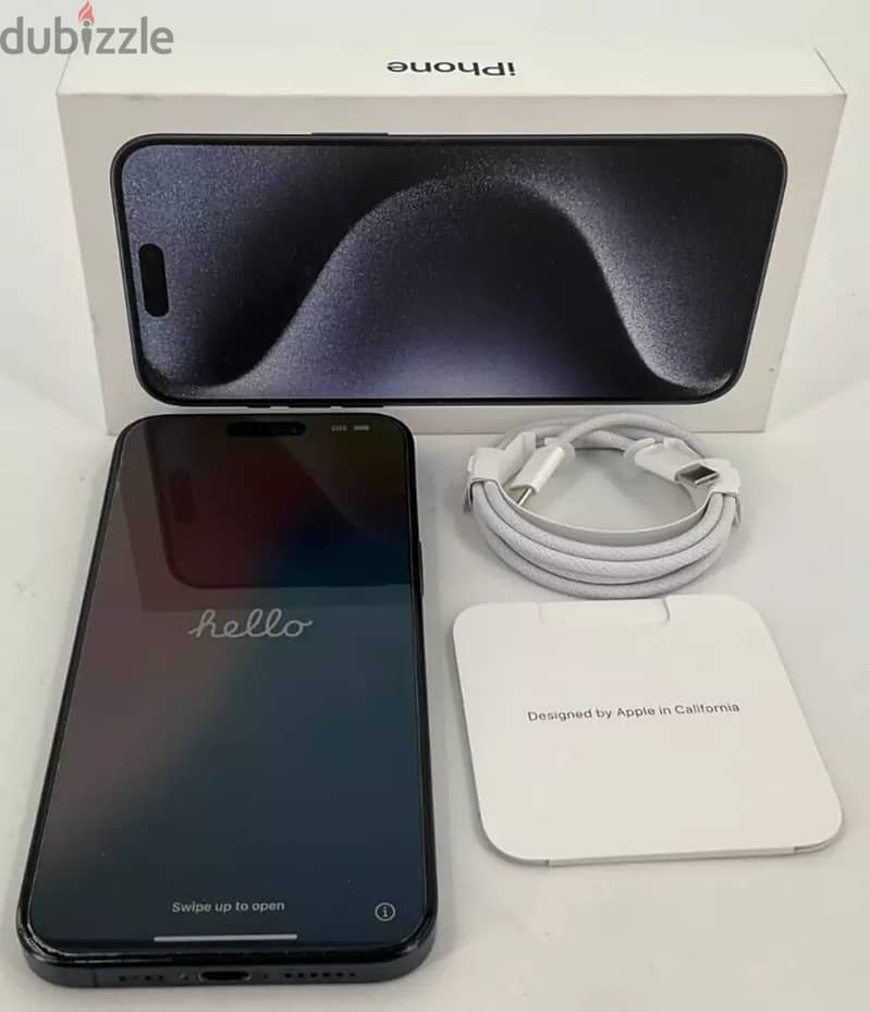 Sealed box iPhone 15 Pro Max WhatsApp Chat : +1 7144191773 0