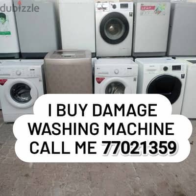 We Buy Damage Not Working Washing Machine