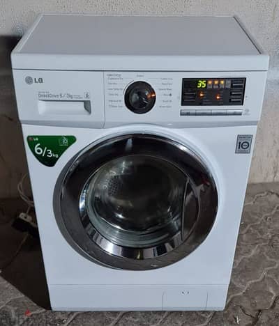 LG 6/3 KG WASHING MACHINE FOR SELL CALL ME 70577993