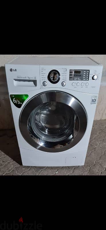 LG 6/3 KG WASHING MACHINE FOR SELL CALL ME 70577993