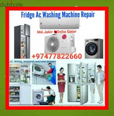 Washing Machine Ac Refrigerator  Repair 77822660