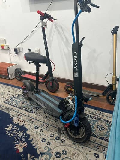 Electric scooter very negotiable