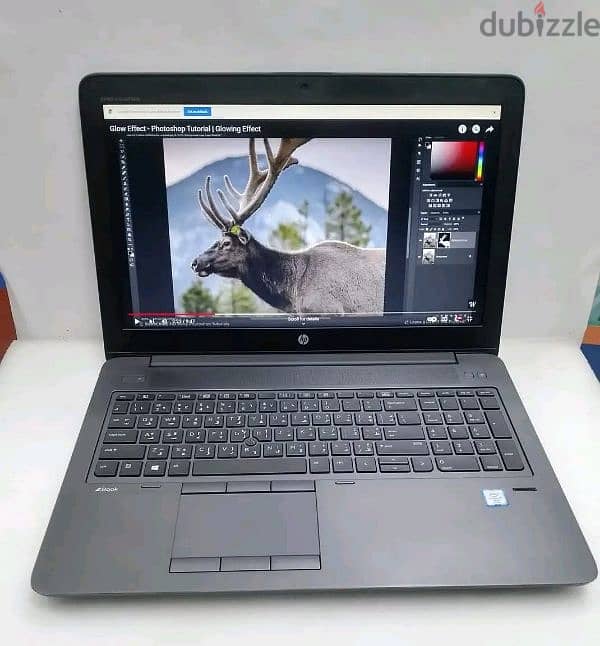 HP i7 ZBOOK  15 G3 4GB Graphics Laptop 0