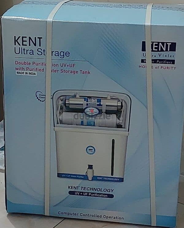 Kent water purifier new unboxed item 0