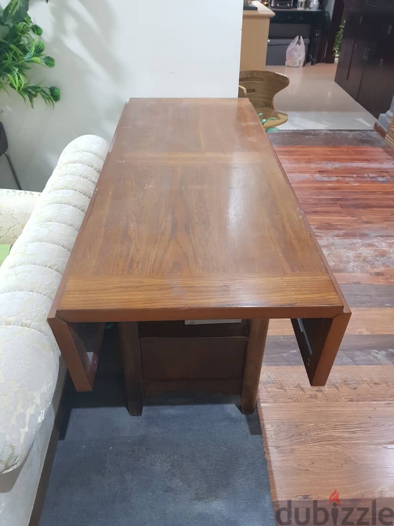 Big Dinning Table with 4 chairs 4