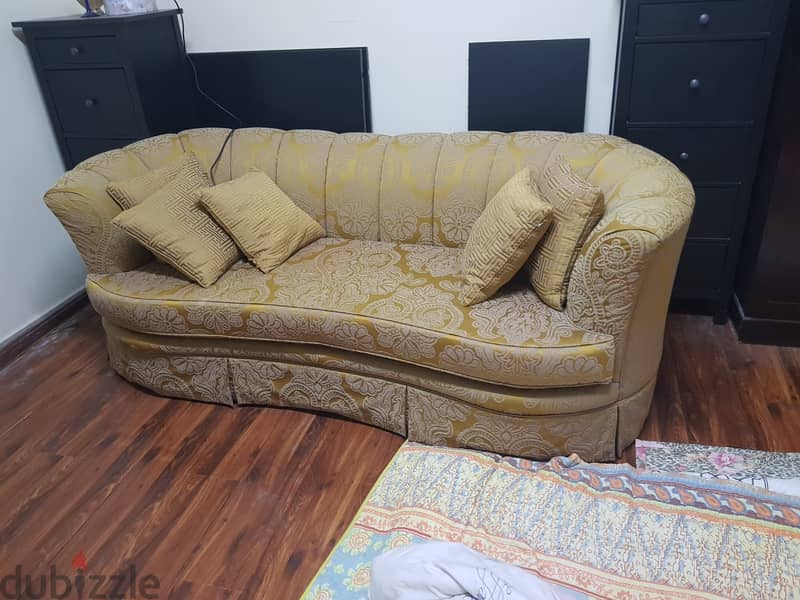 Golden Sofa 1