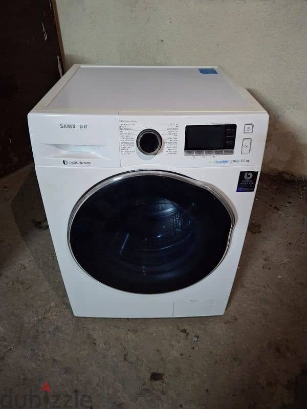 SAMSUNG 8/6 KG WASHING MACHINE FOR SELL CALL ME 70577993 0