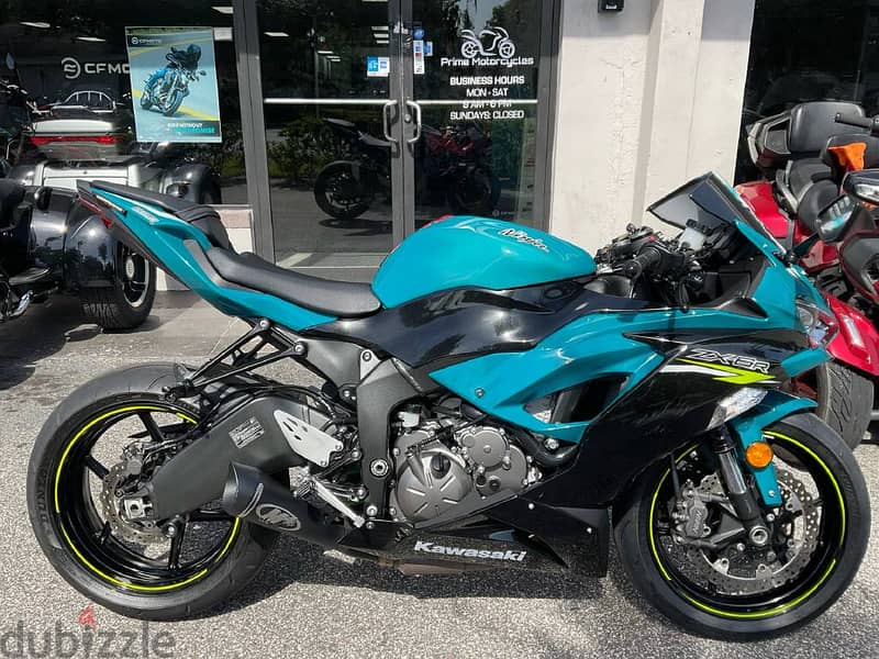 2021 Kawasaki ninja ZX-6R 1