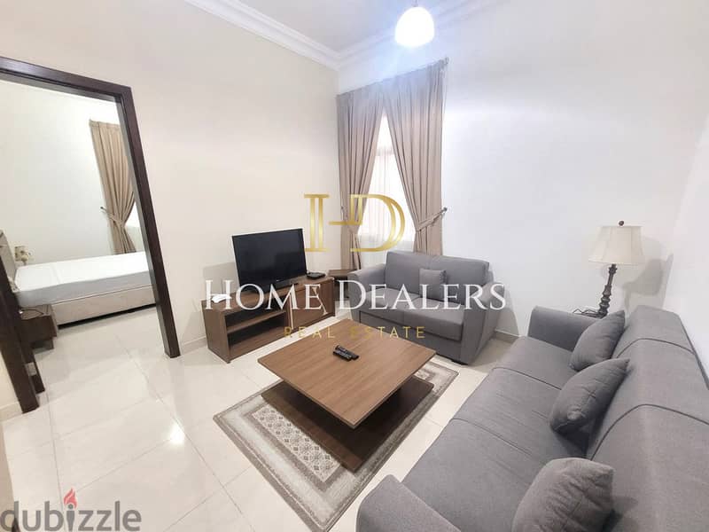 Including Utilities | Fully Furnished 1BR in Fereej Abdulaziz 1