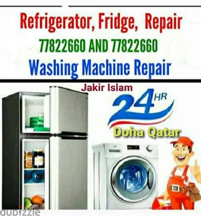 Washing Machine Ac Refrigerator  Repair 77822660