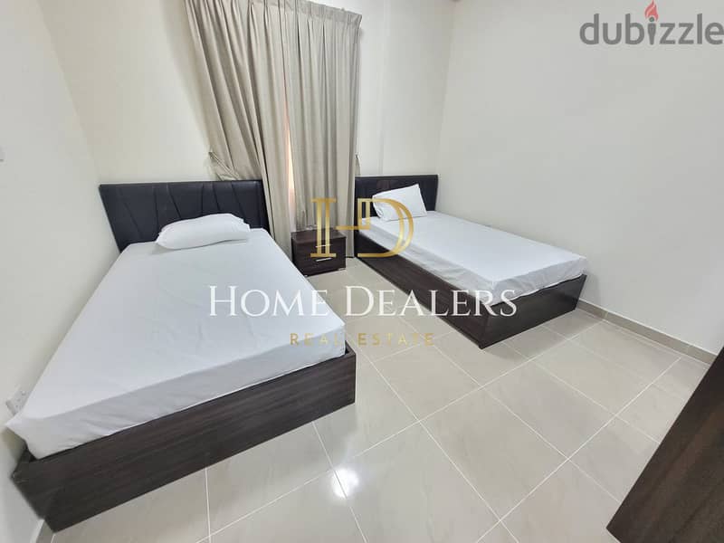 Including Utilities + 1 month free | Fully Furnished 2BR in Mansoura 7