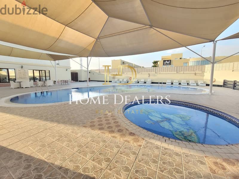 Semi Furnished 5BR Villa in Al Waab 9