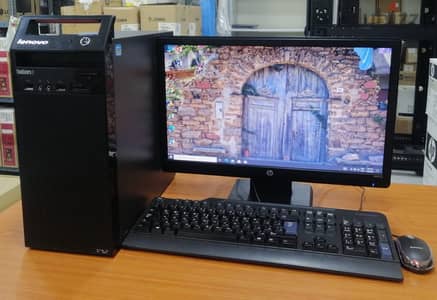 i7 Processor PC Full Set 690 QR 20 Inches HD Monitor, Keyboard, Mouse