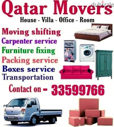 Qatar Movers Packers Carpenter Transportation