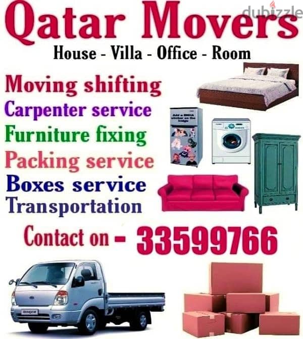 Qatar Movers Packers Carpenter Transportation 0