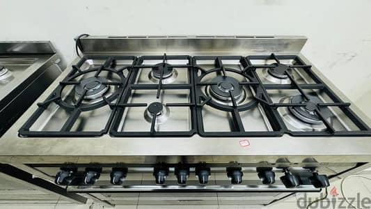 6 Burners Italian Glemgas Cooker