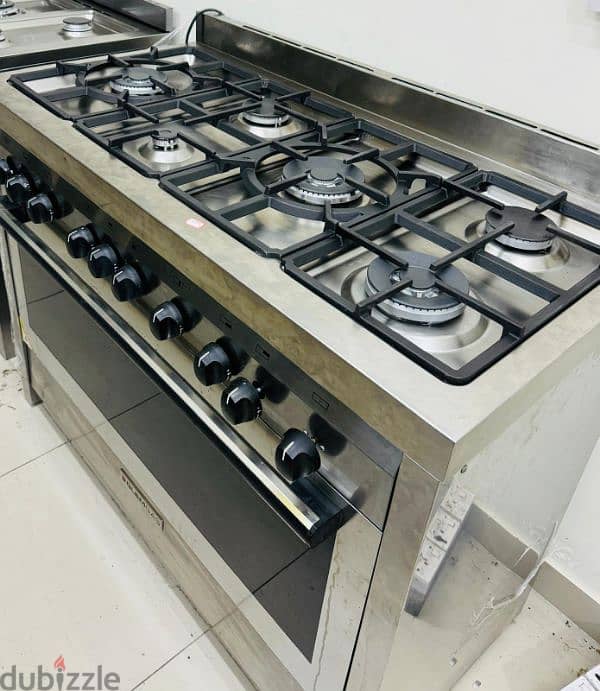 6 Burners Italian Glemgas Cooker 1