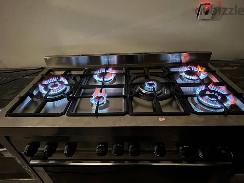 6 Burners Italian Glemgas Cooker 7