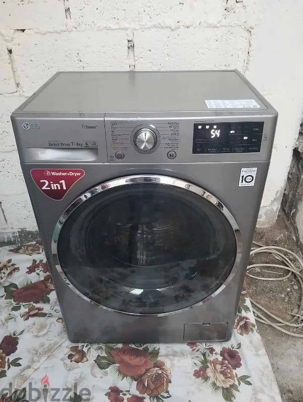 LG 7/4 KG WASHING MACHINE FOR SELL CALL ME 70577993 0