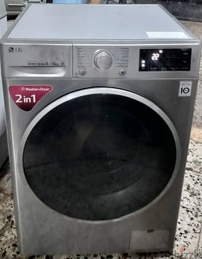 Lg 8/5. kg Washing machine for sale good quality call me. 70697610