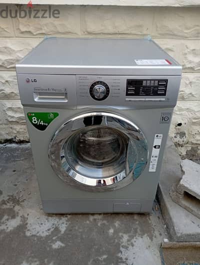 Lg 8/4 Kg Washing With Dryer Machine For Sale