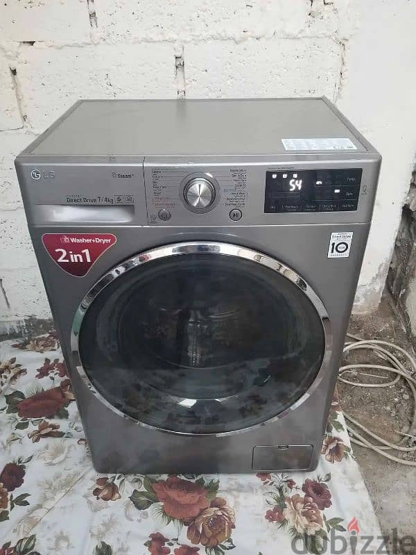 LG 7/4 KG WASHING MACHINE FOR SELL CALL ME 70577993 0