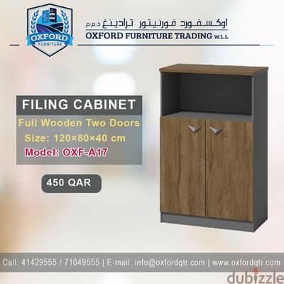 Wooden Filing Cabinet