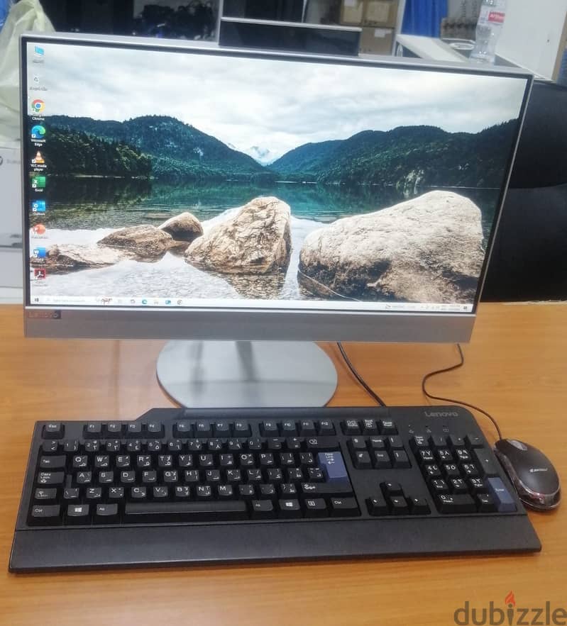 Lenovo All-In One Computer 6th Generation Price QR 670 Only 1