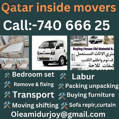 Qatar inside movers packers