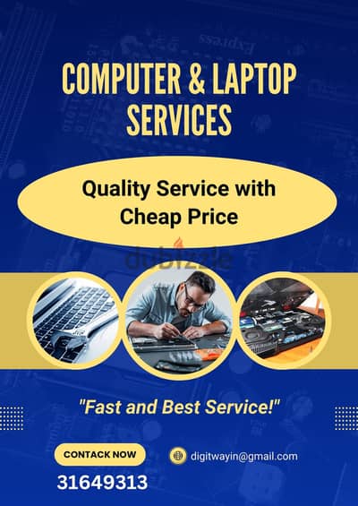 Computer & Laptop Service at Cheap Price